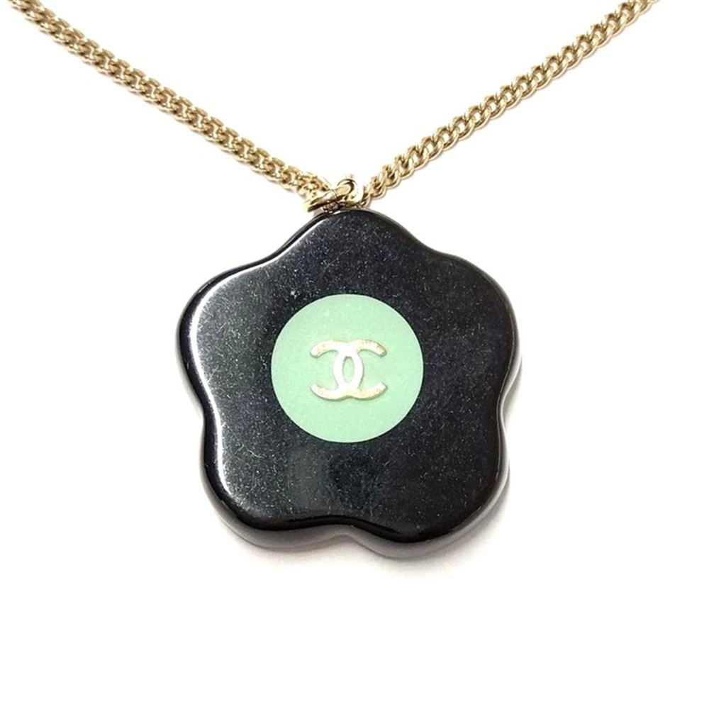 CHANEL Gold Logo Necklace - Picture 2 of 6